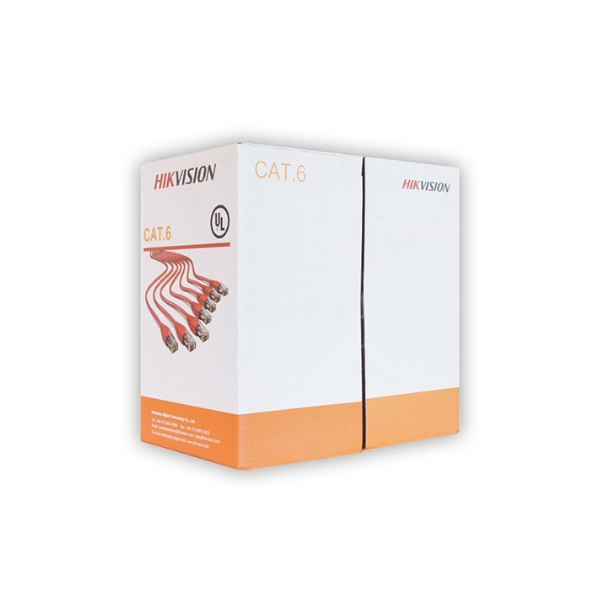 DS-1LN6-UU Orange Cable UTP 305m CAT 6 Hikvision