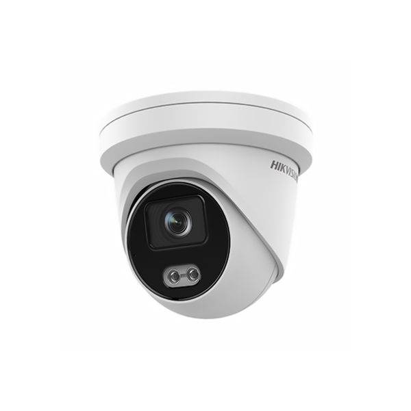 DS-2CD2347G2-L(C)  4MP 2.8mm ColorVu Fixed Turret IP Camera Hikvision