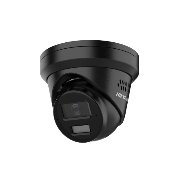 DS-2CD2383G2-LI2U/SL(Black) 8MP 2.8mm Acusense Strobe Light &amp; Smart Hybrid Light Turret Network Camera Hikvision