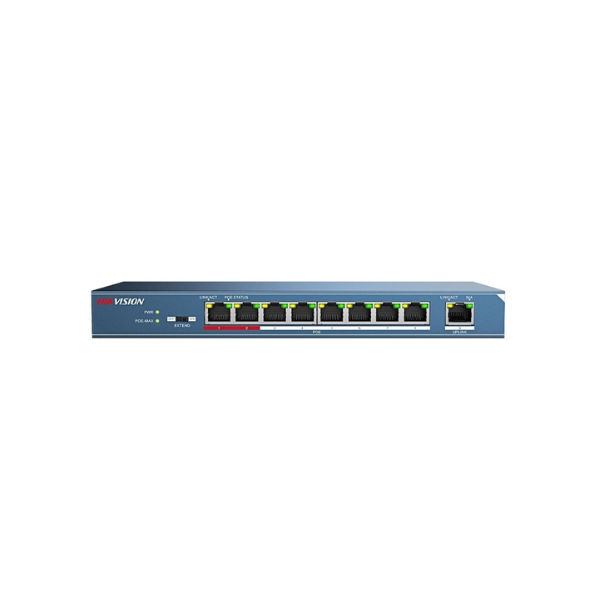 DS-3E0109P-E/M (B) 8Channel POE switch Hikvision