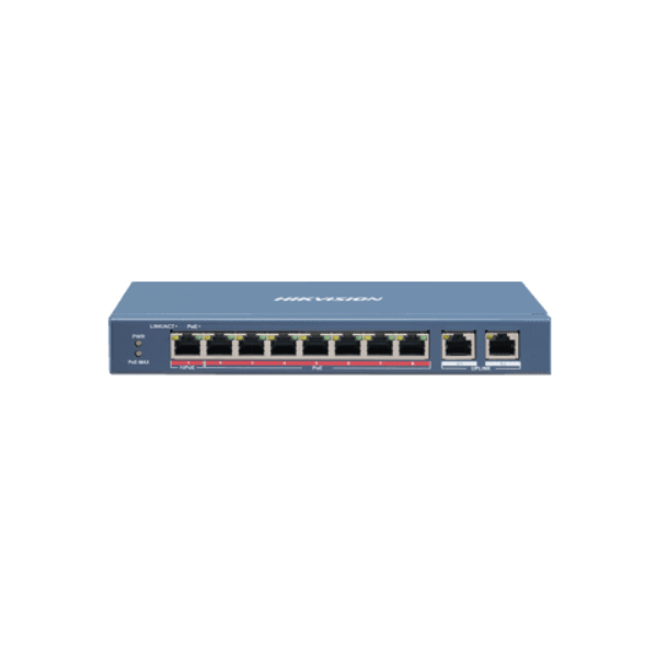 DS-3E0310HP-E 7+2+1 Ports Hi PoE Switch Hikvision