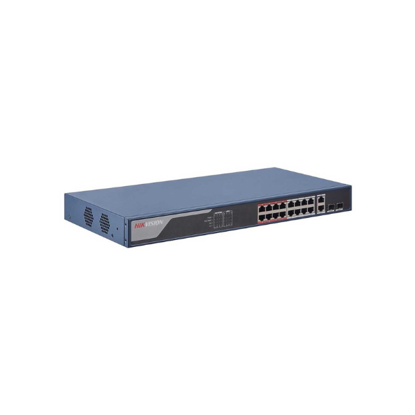 DS-3E1318P-EI/M 16-Port Fast Ethernet Smart POE Switch Hikvision