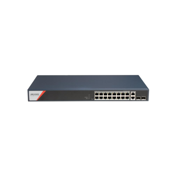 DS-3E1520HP-SI-16P2T2F 16 Port Gigabit Smart POE Switch Hikvision