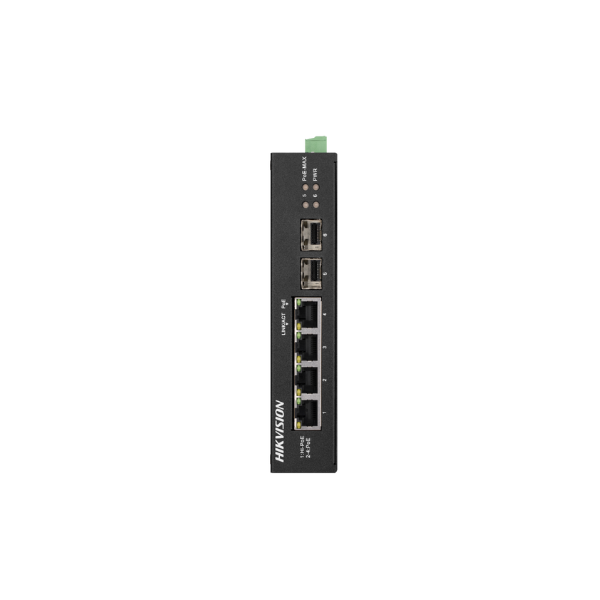 DS-3T0506HP-E/HS  4 Port Gigabit Unmanaged POE Switch Hikvision