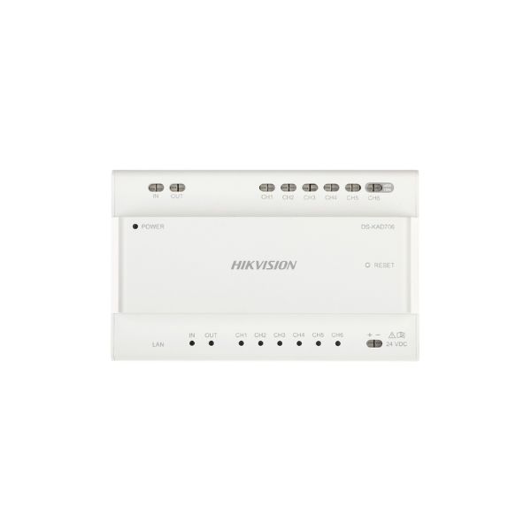 DS-KAD706 Two-Wire Video/Audio Distributor Hikvision