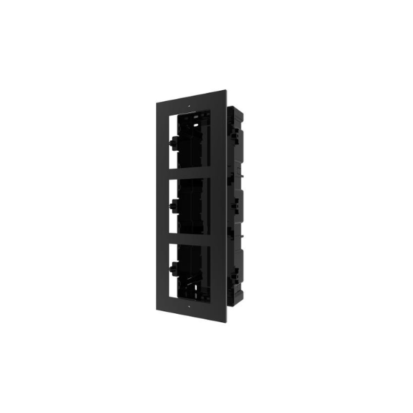 DS-KD-ACF3/ Black Flush Mounting Accessory for Modular Door Station Hikvision