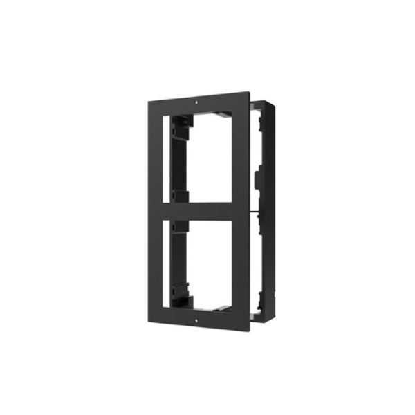 DS-KD-ACW2/Black Wall Mounting Accessory for Modular Door Station Double Hikvision