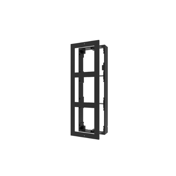 DS-KD-ACW3/Black Wall Mounting Accessory for Modular Door Station Triple Hikvision