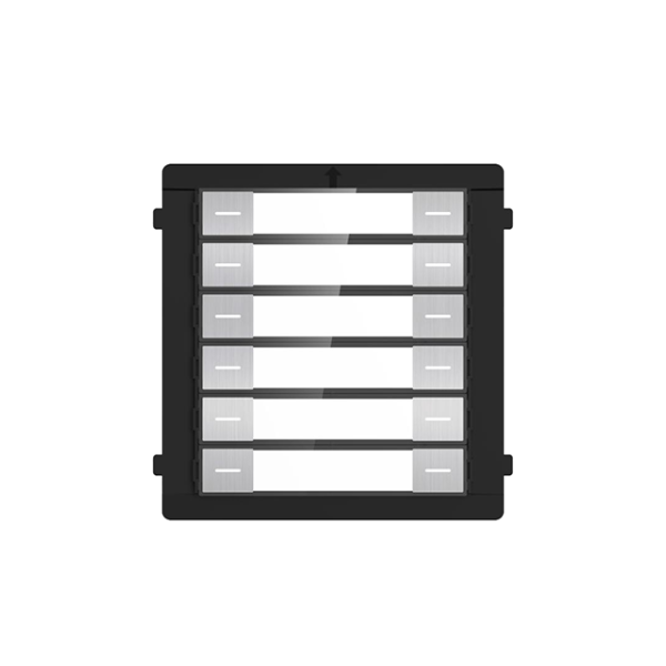DS-KD-K12/S Name tag modular with 12 buttons Hikvision