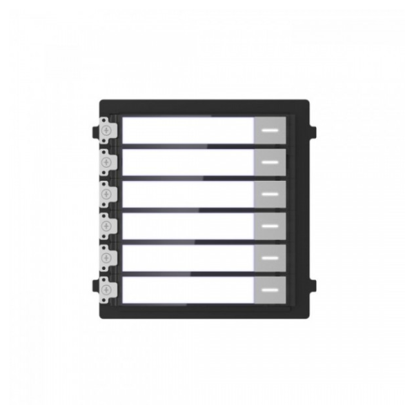 DS-KD-KK Name tag modular with 6 buttons hikvision