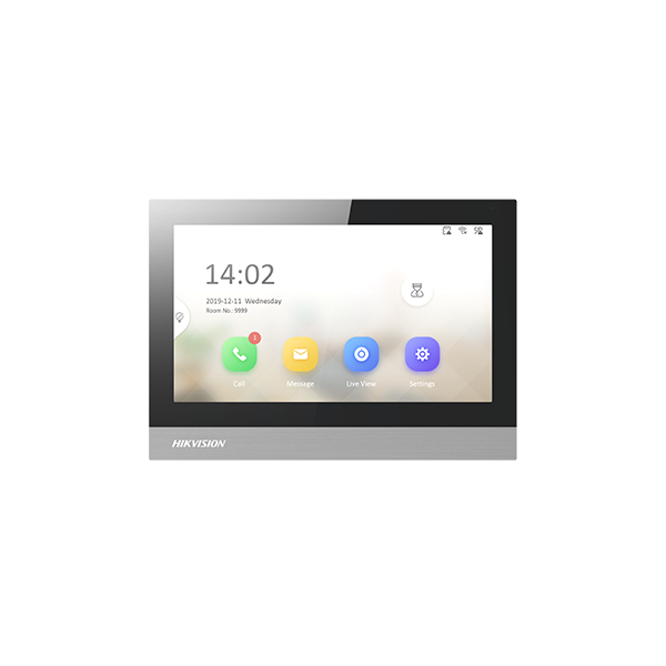 DS-KH8380-WTE1 7"  TFT Touch-Screen Indoor Station Hikvision