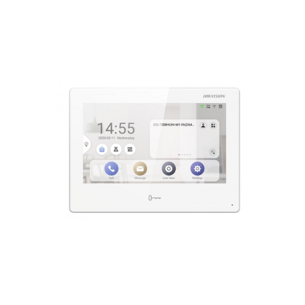DS-KH9310-WTE1(B)  7" Video Intercom Network Android Indoor Station Hikvision