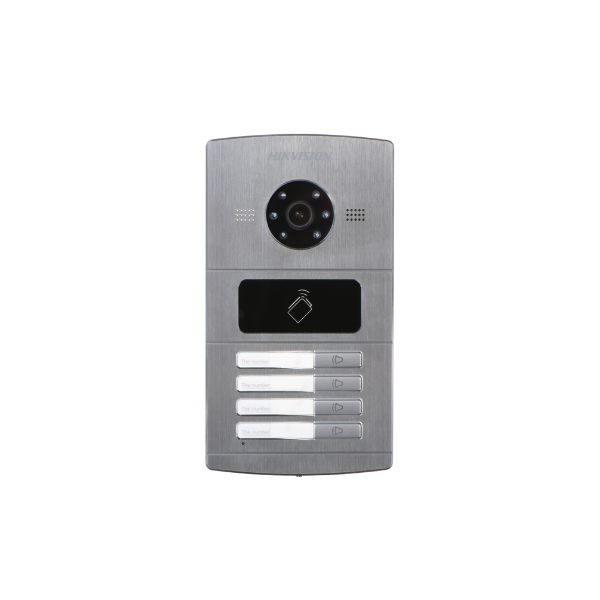 DS-KV8402-IM 4Channel Metal Villa Door Station Hikvision