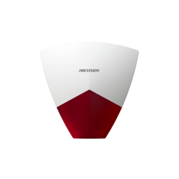 DS-PS102X/RED Wired External Sounder in Red AX HYBRID PRO Hikvision