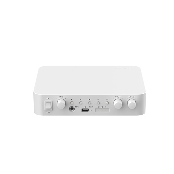 DS-QAE1A80G1-VB 80W 2-Zone Network Amplifier Hikvision